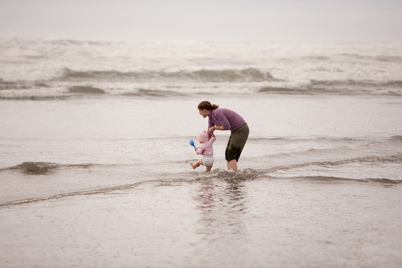 There's some waves out there...