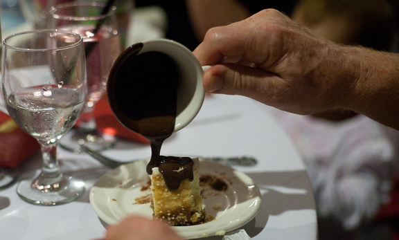 The way to eat cheesecake!